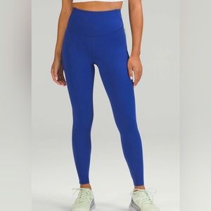 Lululemon Psychic Blue Base Pace HR Running Tight 25”